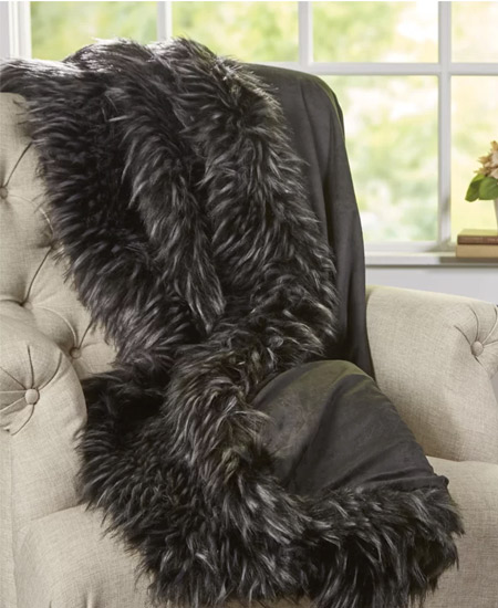 Keep Cozy this Fall with These 7 Faux Fur Throws | InStyleRooms.com/Blog