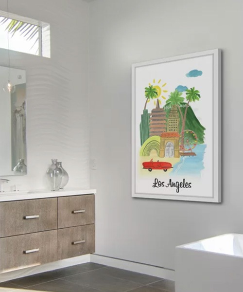 7 Art Prints to Inspire Your Next Vacation | InStyleRooms.com/Blog