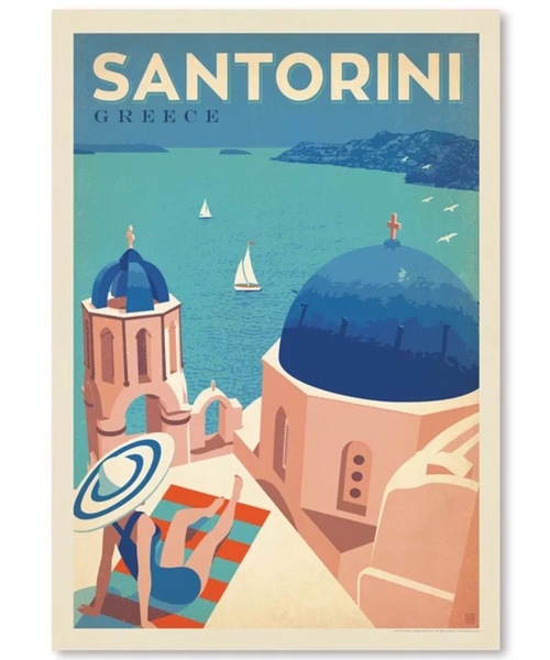 7 Art Prints to Inspire Your Next Vacation | InStyleRooms.com/Blog