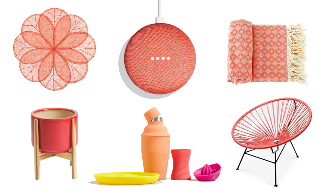 Brighten Up Your Home with Pantone's Color of the Year 2019, Living Coral | InStyleRooms.com/Blog