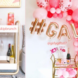 Bar Carts Styling: Valentine's Day Edition | InStyleRooms.com/Blog