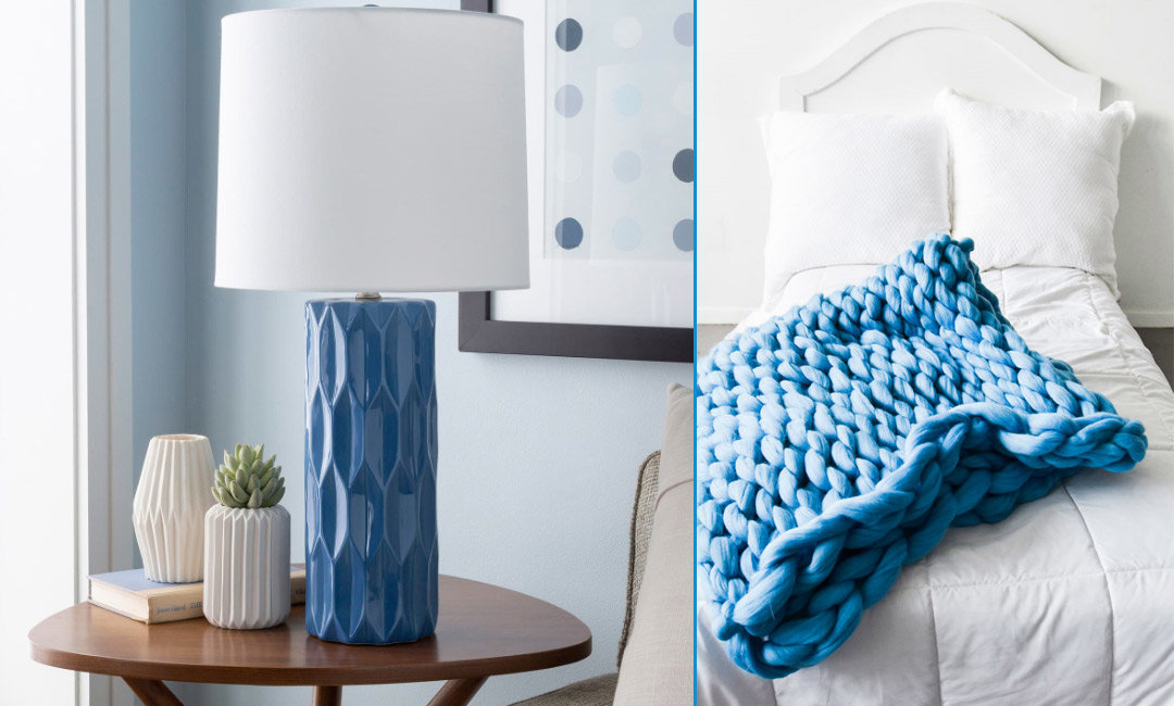 15 Classic Blue Home Decor Picks For The New Year | InStyleRooms.com/Blog