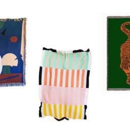 Patterned Blankets That Could Pull Double Duty As Art | InStyleRooms.com/Blog