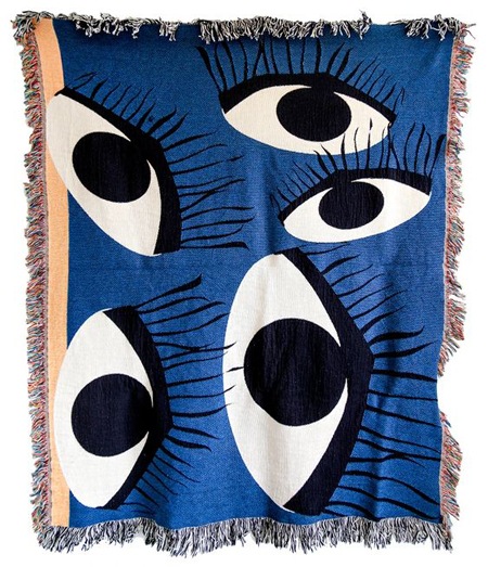 Patterned Blankets That Could Pull Double Duty As Art | InStyleRooms.com/Blog