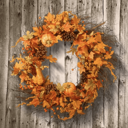 Fall Wreaths to Adorn Your Door Until Winter Arrives | InStyleRooms.com/Blog